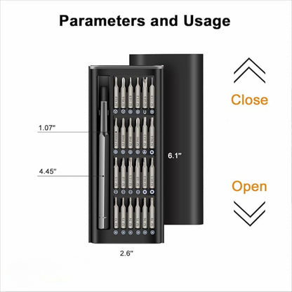 24-in-1 Magnetic Screwdriver Kit (Made With Premium S2 Steel)