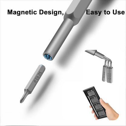 24-in-1 Magnetic Screwdriver Kit (Made With Premium S2 Steel)